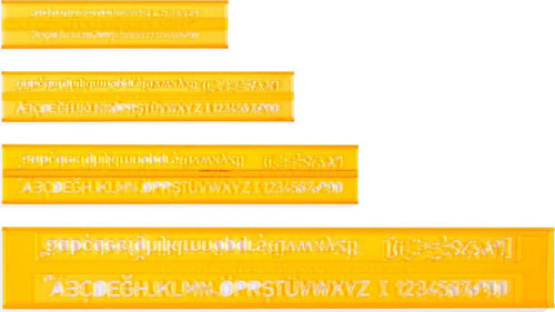 Teknik Resim Yazı Seti/3-5-7-10 MM Takım 02250