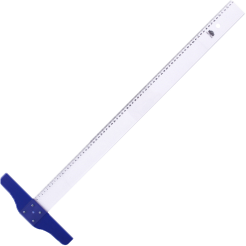 T Cetvel Mika Tekniker Plastik 75 CM 1030