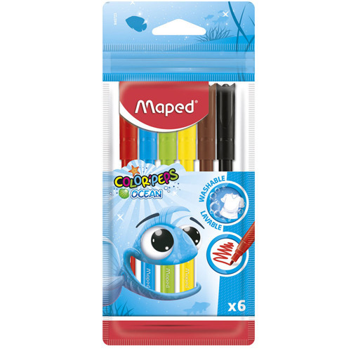 Keçeli Kalem Ocean 6 Renk 845723