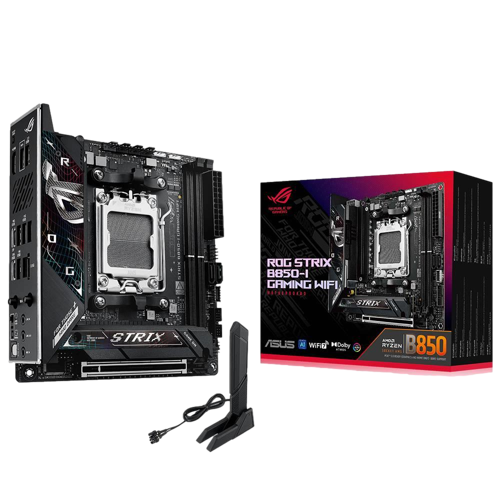 ROG STRIX B850-I GAMING WIFI 8400MHz OC DDR5 Soket AM5 M.2 HDMI Mini ITX Anakart