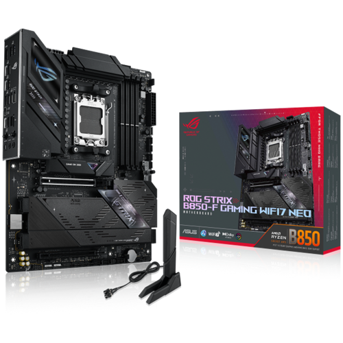 ROG STRIX B850-F GAMING WIFI7 NEO 8400MHz(OC) DDR5 Soket AM5 M.2 HDMI ATX Anakart