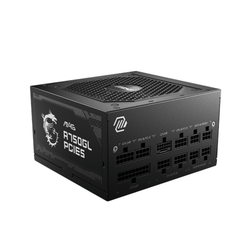 MAG A750GL 750W 80+ Gold GEN 5.1 ATX 3.1 Full Modüler 120mm Fanlı PSU
