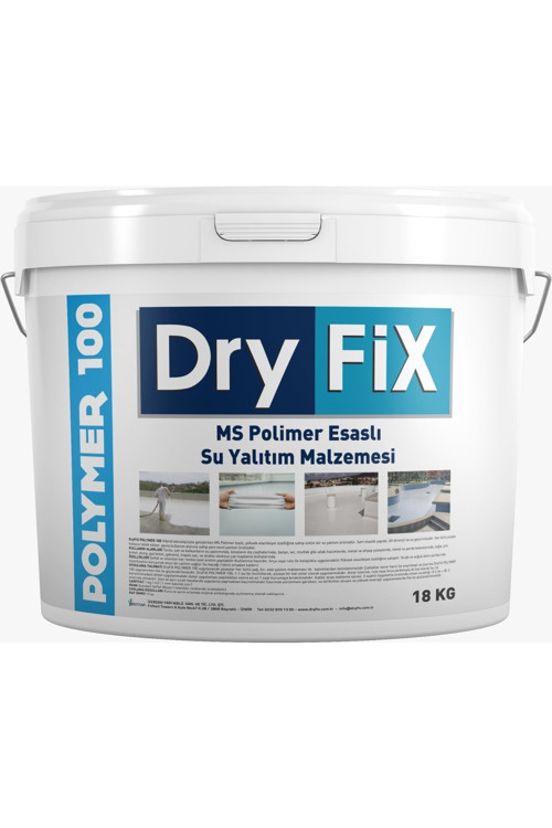 Polymer 100 Ms Polimer Esaslı Su Yalıtım Malzemesi 5 Kg Beyaz
