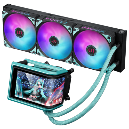 ROG RYUO IV 360 ARGB 360mm Hatsune Miku Edition İşlemci Sıvı Soğutucu