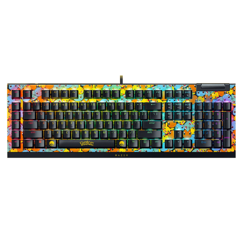 BlackWidow V4 X Pokemon Edition Green Switch Kablolu Gaming Klavye