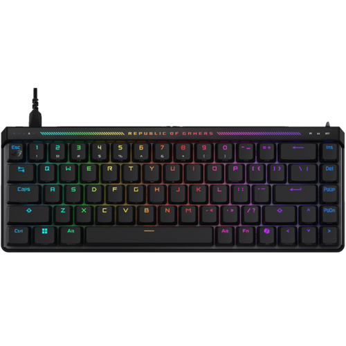 ROG FALCHION ACE HFX ROG HFX Manyetik Switch Kablolu RGB Türkçe(Q) Siyah Mekanik Gaming Klavye