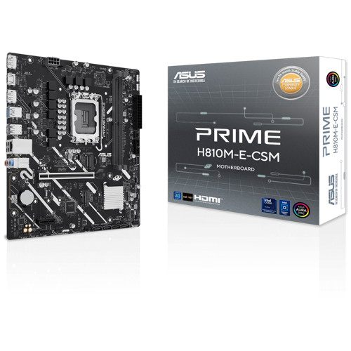 PRIME H810M-E-CSM 6400MHz DDR5 Soket LGA 1851 DP M.2 HDMI mATX Anakart