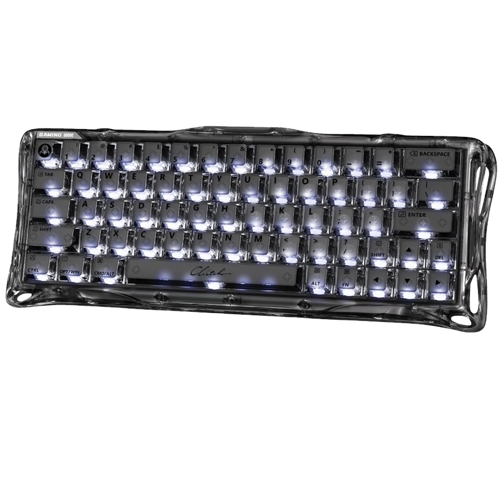 Mercury V60 Manyetik Switch RGB İngilizce Q Onyx Crystal Kablolu Gaming Klavye
