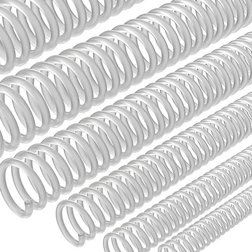 Spiral Plastik Helezon 100 LÜ 6 MM Şeffaf