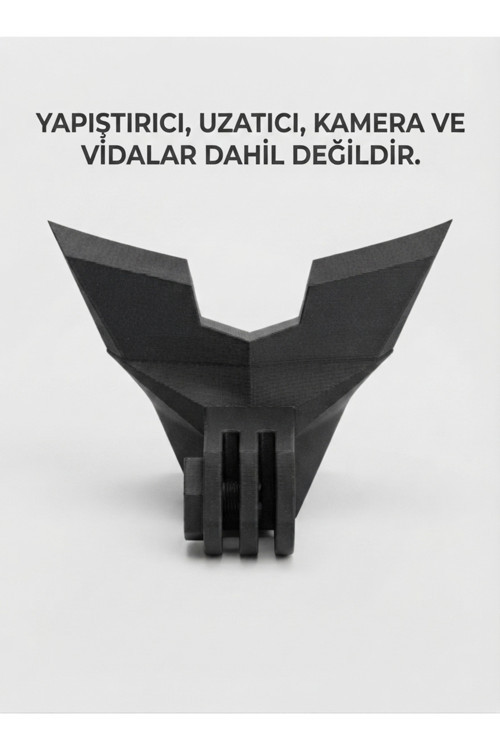 LS2 Challenger II Uyumlu Aksiyon Kamera Aparatı - Kask Çene Bağlantı Aparatı