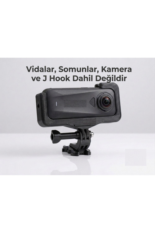 Insta360 x4 Air Uyumlu Yatay Çekim ve GoPro Bağlantı Aparatı
