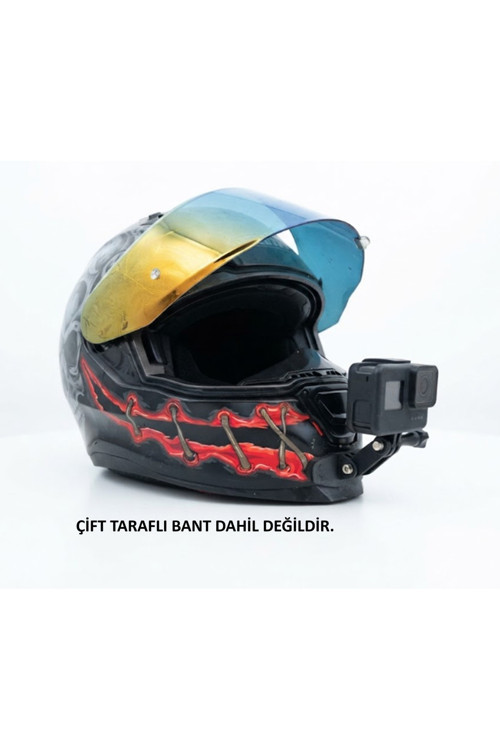 NEXX Y.1000.R NIGHT RIDER Uyumlu Aksiyon Kamera Aparatı - Kask Çene Bağlantı Aparatı