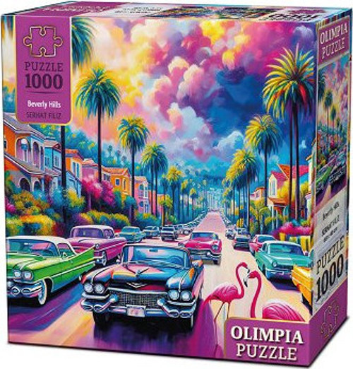 Puzzle 1000 Parça Beverly Hills