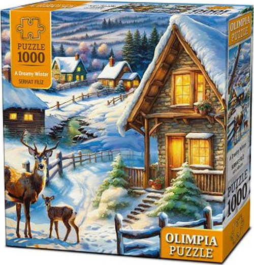 Puzzle 1000 Parça A Dreamy Winter
