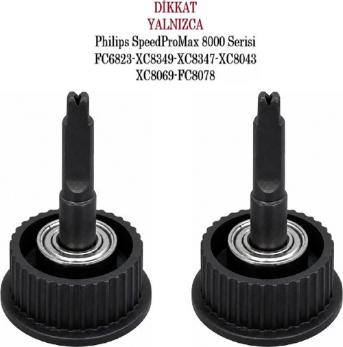 Philips SpeedProMax 8000 Serisi XC8069 Uyumlu Fırça Mekanik Dişlisi - 2 Adet