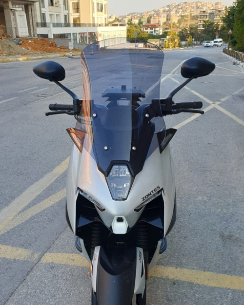 Zontes RZ 250 S Ön Cam 2025-2026 Model 55cm Füme Renkli 4mm