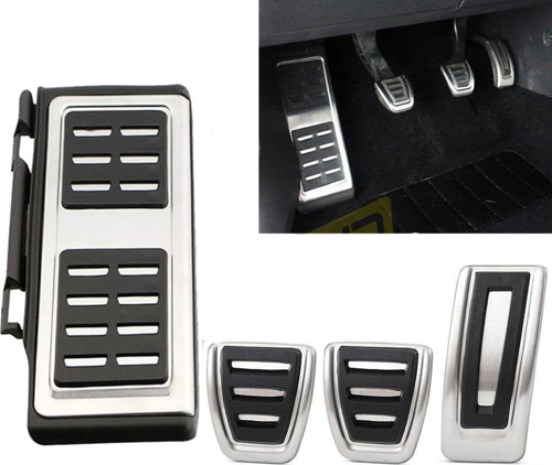 VW Golf 7 8 Passat B8 Tiguan 2 Touran 2 T-Roc T-Cross Arteon Polo 5 Uyumlu Geçme Manuel Pedal Seti