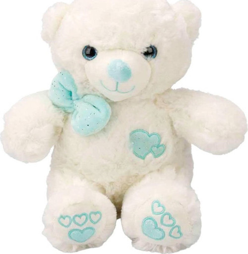 3186 Papyonlu Peluş Ayı 30 Cm -Nessiworldman