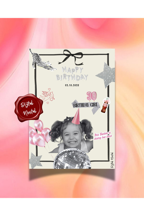 10 Adet Happy Birthday Kişiye Özel Kart I Doğum Günü Kartı Etkinlik Kartı Parti Kartı hb-03, one size
