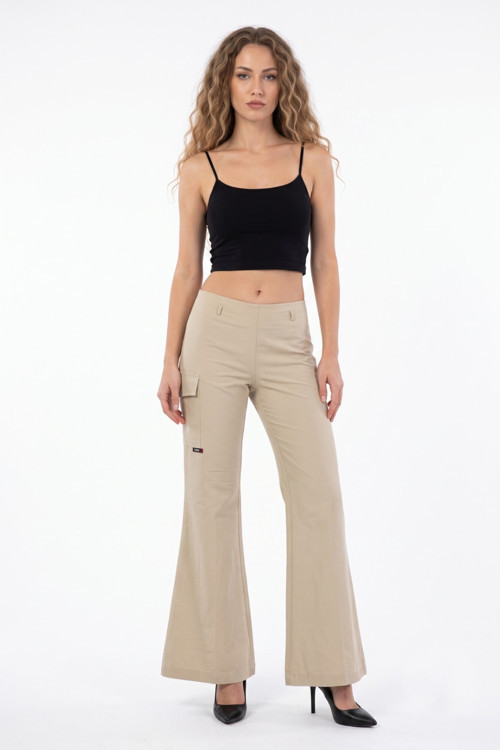 Kadın Keten Pantolon BGL-ST01385