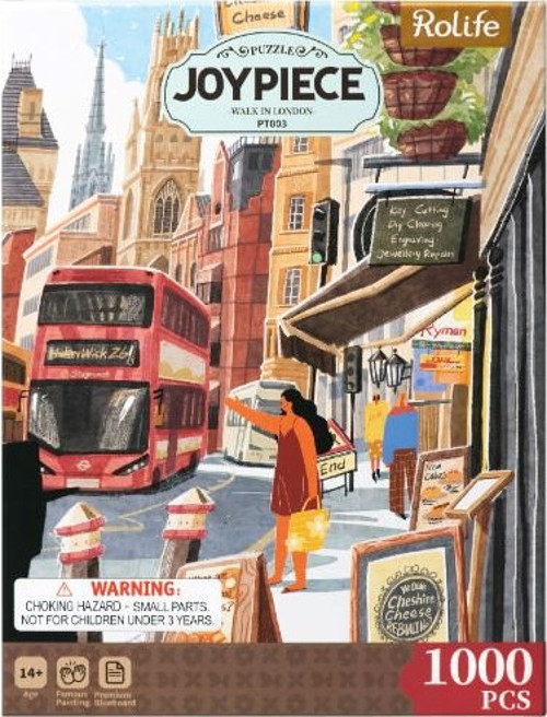 Walk in London Sabit 3D Yapboz PT003
