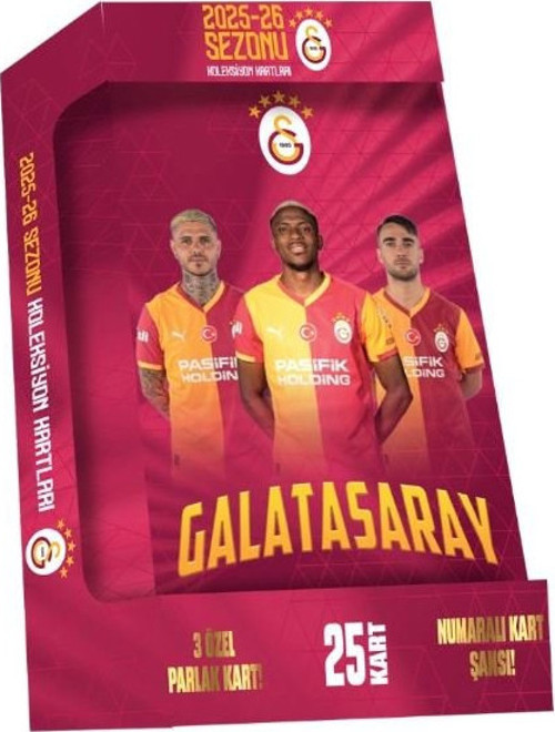 Galatasaray 25/26 Sezon Kartları Metal Kutu