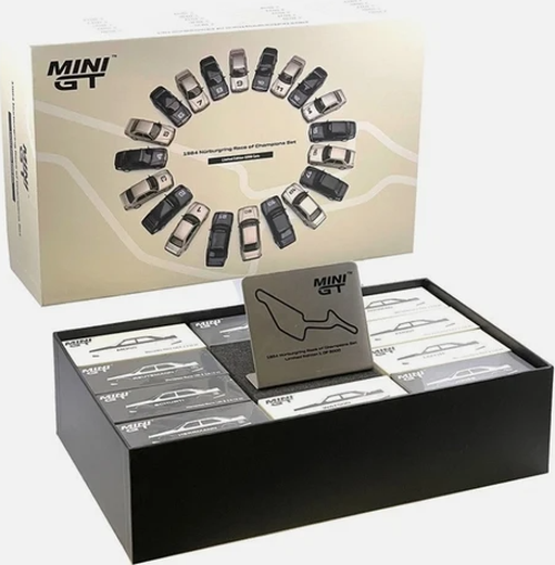 5000 Limitli Nadir Koleksiyonluk 20 Adet Mini Gt 1:64 1984 Nürburgring Race Of Champions 20 Cars Set, Mercedes 190E