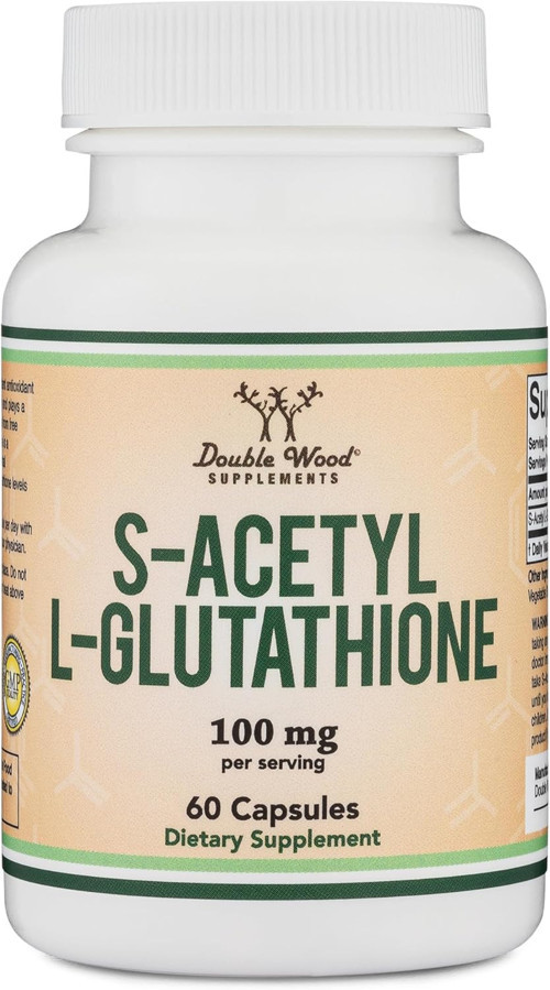 S-Acetyl Liposomal L-Glutathione Antioxidant 100mg 60 Caps