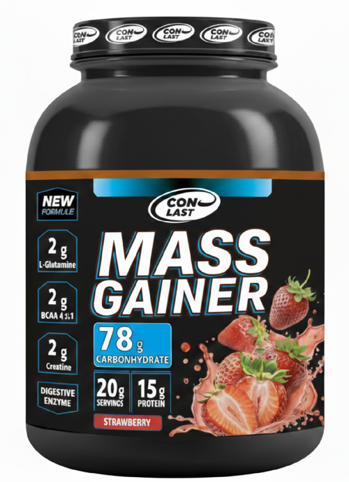 Xxl Mass Gainer 2000 Gr. Plus Vitamax-Çilek Aromalı