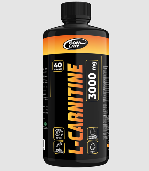 L-carnitine - 1 Lt - Yeşil Elma Aromalı - 3000mg