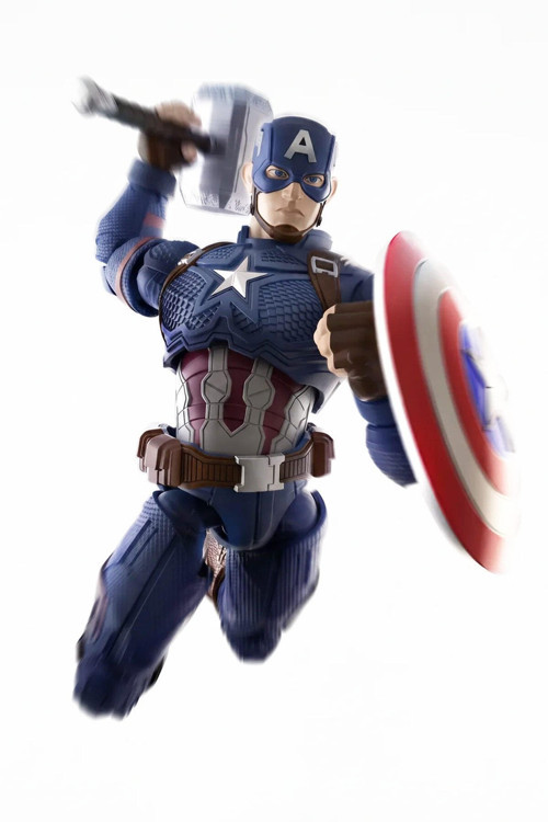 Marvel Infinity Saga Captain America Figür Yapım Seti - 94 Parça Lisanslı Aksiyon Figürü Oyuncak
