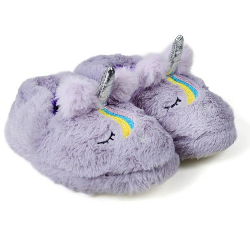 Çocuk Lila Unicorn Ev Ayakkabısı 27/28