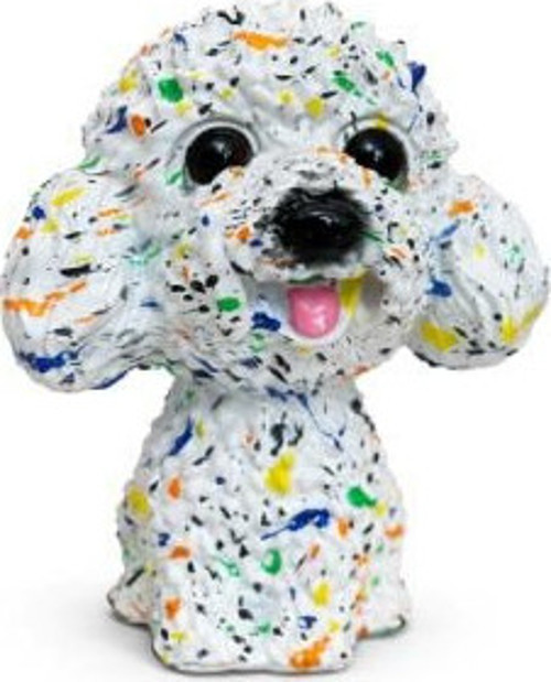 Renkli Benekli Sevimli Köpek Biblo