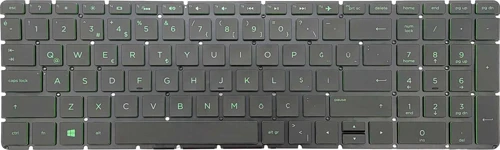 HP Pavilion Gaming 15-cx0058wm Klavye Işıklı (Yeşil)