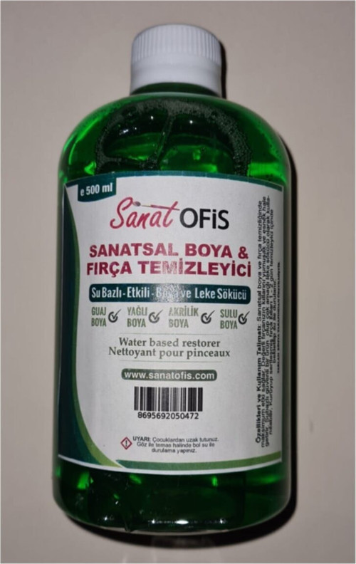 Fırça Ve Boya Temizleme Sıvısı 500 Ml