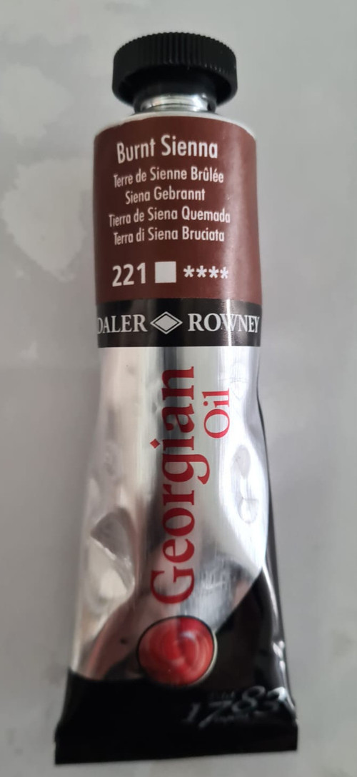 Georgian Yağlı Boya 38ml Burnt Sienna 221