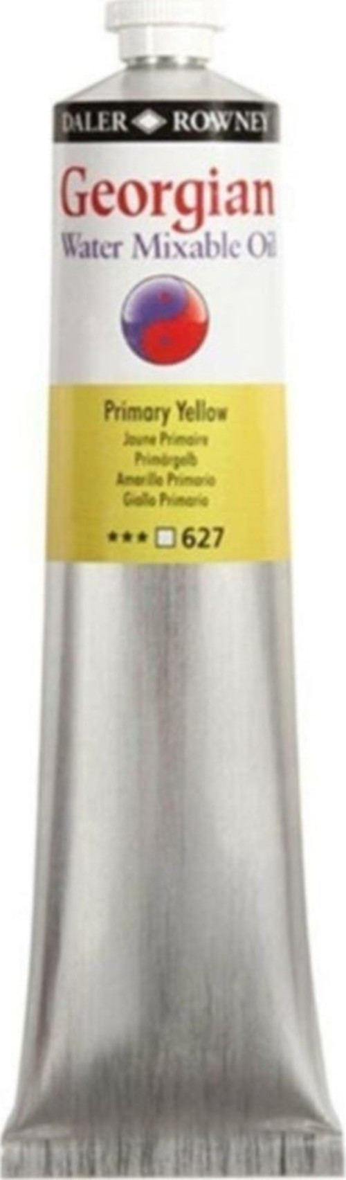Georgian Water Mixable Oil Su Bazlı Yağlı Boya 200 ml 627 Primary Yellow