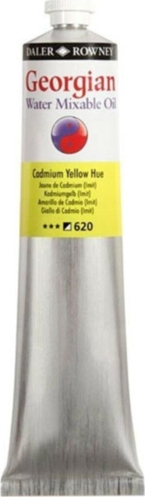 Georgian Water Mixable Oil Su Bazlı Yağlı Boya 200ml 620 Cadmium Yellow Hue