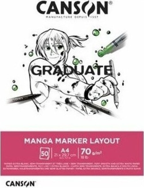 Graduate Manga Marker Layout A3 70 Gr 50 Yaprak