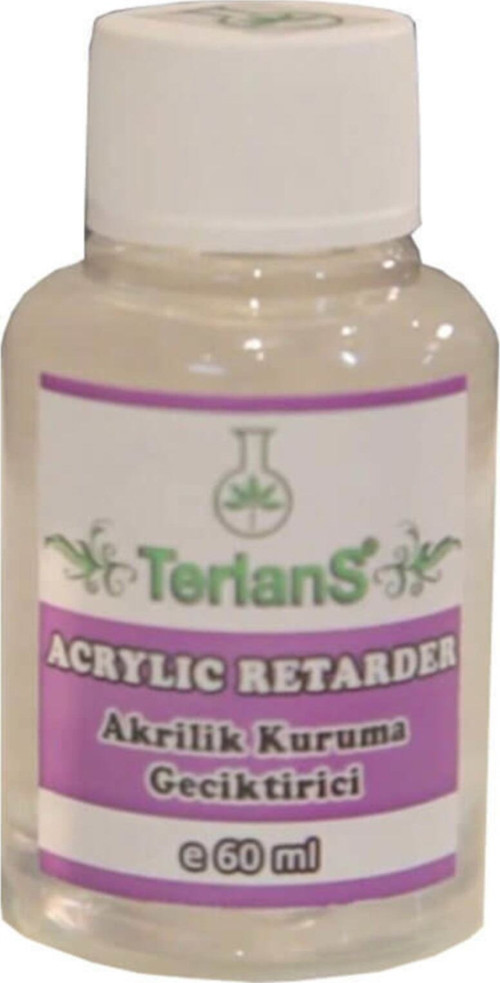 Terlans Acrylıc Retarder Akrilik Kuruma Geciktirici 60ml