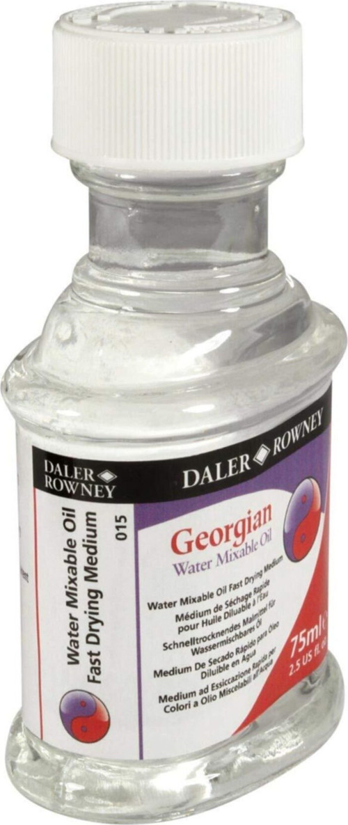 Georgian Water Mixable Oil Fast Drying Medium