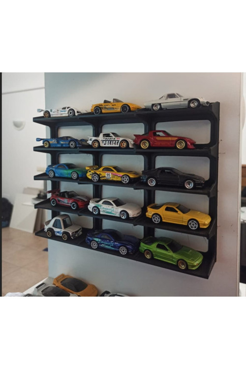 15'li Araç Sergileme Rafı
