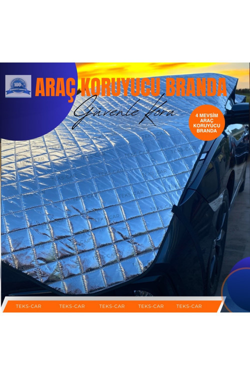 Güneşten Koruyucu Isı Yalıtımlı Universal Dolu Brandası Araba Brandası Suv Model Uyumlu Araç Örtüsü