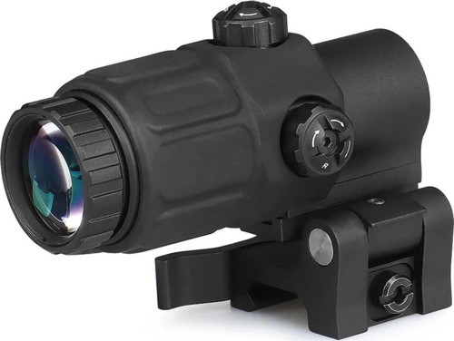 G33 Magnifier 5X Yakınlaştırmalı Reddot Uyumlu Taktikal Dürbün 22Mm Ray Uyumlu Katlanır Yaylı Ayaklı