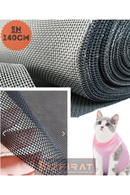 Anti Polen Kedi/Sineklik Yırtılmaz Pet Tülü En: 140Cm Boy: 100Cm/ Bay Her Telden