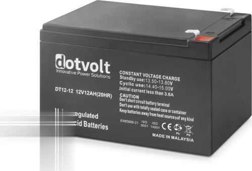 12V 12Ah Kuru Tip Akü DT12-12