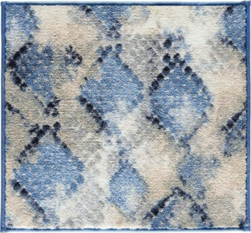 Snakeskın 50X57 Mavi Banyo Halısı