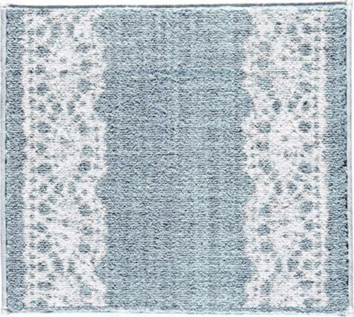 Lace 50X57 Antik Mavi Banyo Halısı