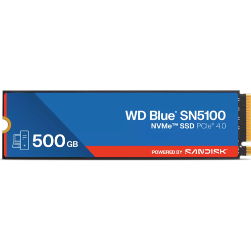 500GB BLUE SN5100 NVMe Gen4 M.2 SSD 6600MB Okuma / 5600MB Yazma