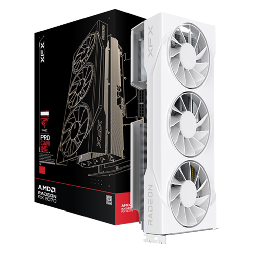 Swift Radeon RX 9070 GRE 12GB GDDR6 192 Bit Beyaz Ekran Kartı